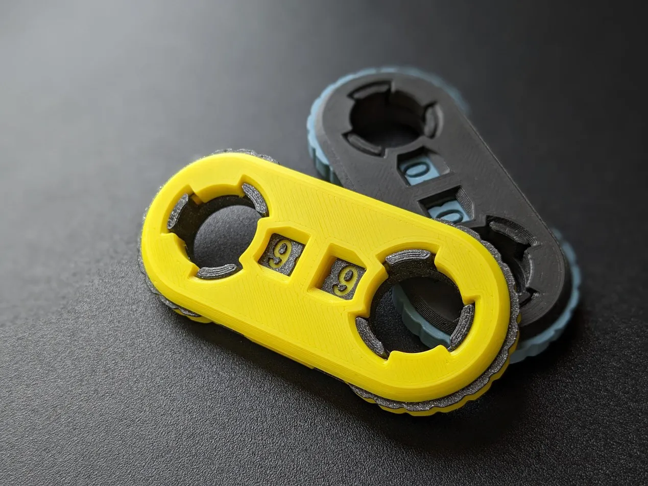 Two Digit Clicky Rotate Counter